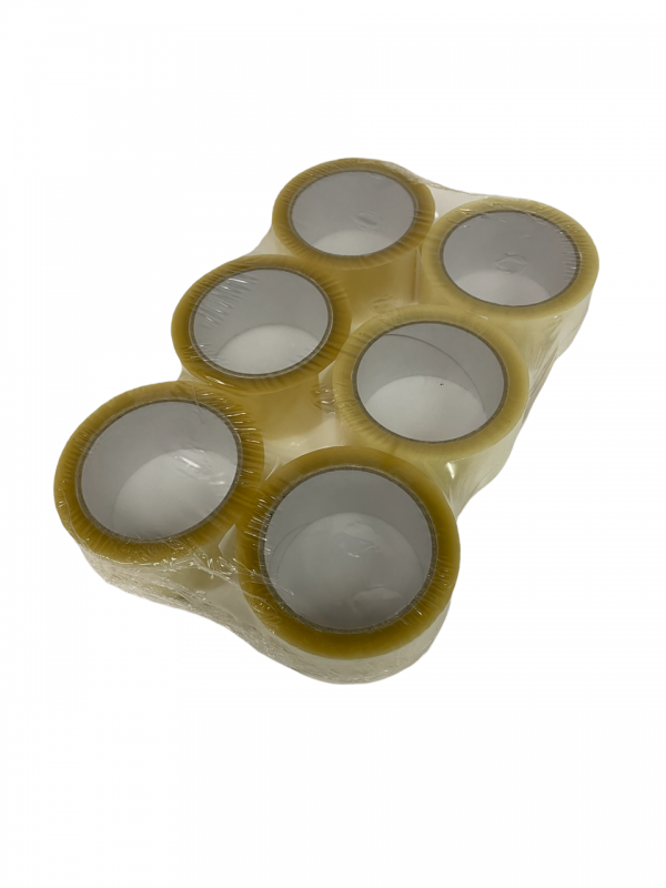 Tape Rolls Clear 6 Pack